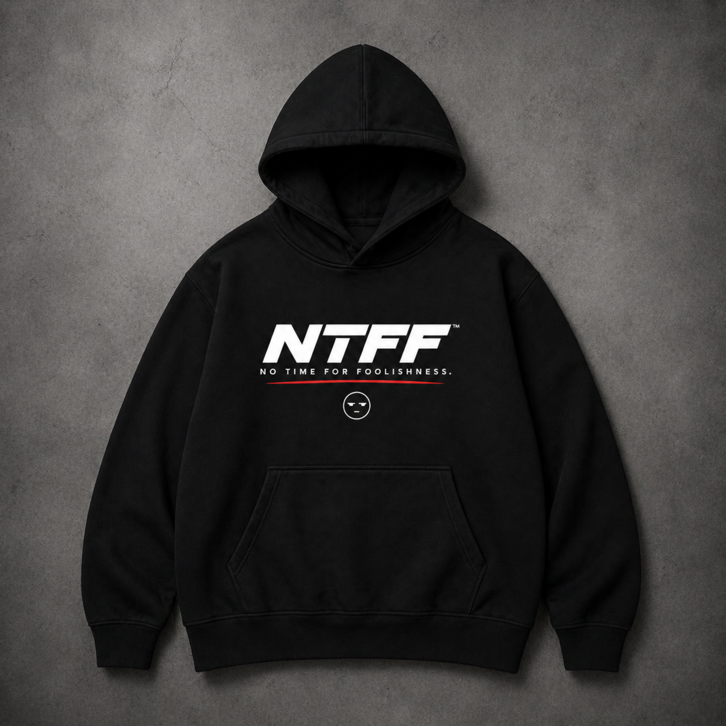 NTFF Essential Hoodie - Black