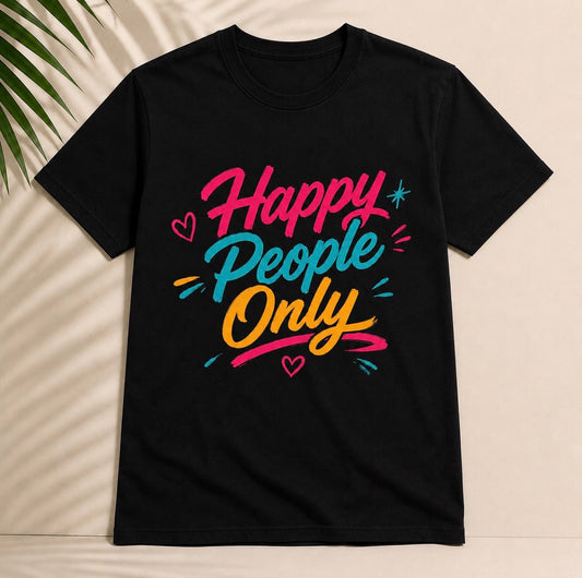 Happy People Only Graphic Tee